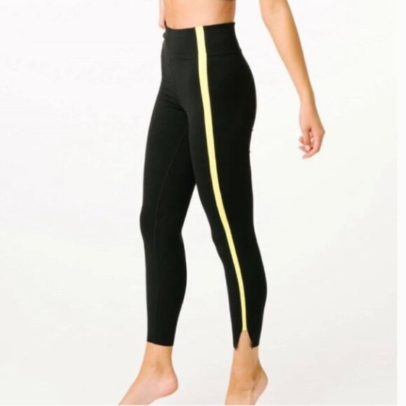 Zyia Active Women’s Neon Tape Luxe High-Rise 7/8 Legging 8-10 - Picture 1 of 7